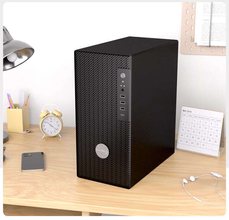 Great Wall Lingyun THC88 Desktop Computer Host Design Gaming Desktop PC (15th Gen Core Ultra5 225F/RTX3050 16GB DDR5+512GB) 8