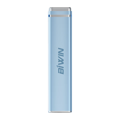 BIWIN 2TB Portable Solid State Drive (PSSD), PD2000 Series Smog Blue, Read Speed 2050MB/s, Type-C (USB3.2) Interface, Compatible with Mobile Phones And Computers, External Accessory