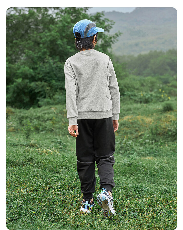 Balabala Kids Sweatshirt Set Two-Piece Boys Girls 2026 New Spring Sports Casual Schoolwear Trendy 22