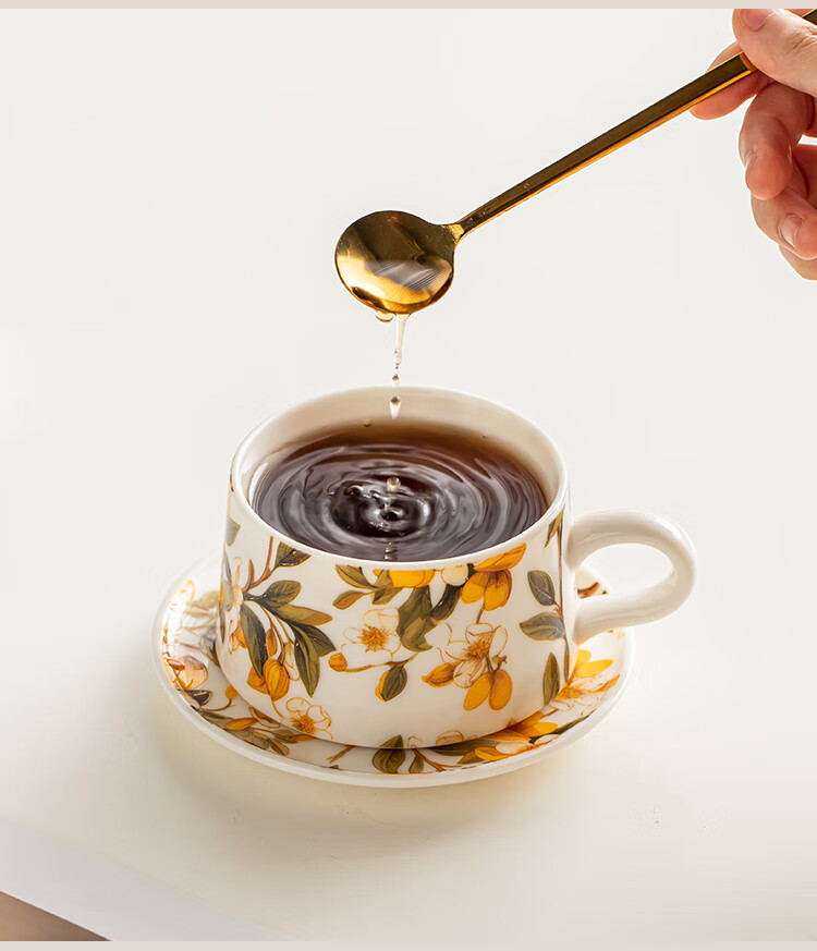 Gold Inlaid Jade Ceramic Mug High-Value Practical Coffee Tea Cup for Women Ins Style Birthday Wedding Gift 8