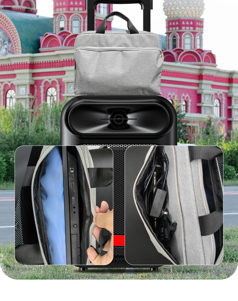 HYUNDAI Modern D16 New LeiShi Outdoor Home Karaoke Machine Family KTV Touch Screen All-in-One Karaoke Player Zhinan Dynamic Music Score Electronic Recorder Saxophone 16