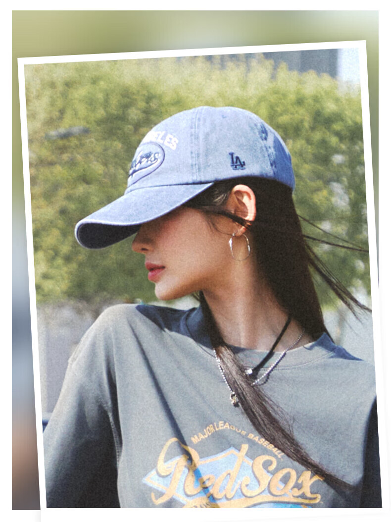 MLB Unisex KARINA Vintage Baseball Cap 38 Goddess Festival Gift 3ACPV165N-07INS 17