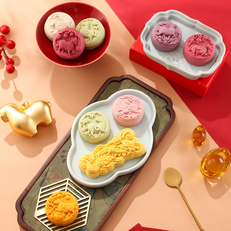 御茶膳房糕点礼盒节日礼品过节送礼北京特产礼物点心喜饼零食大礼包790g