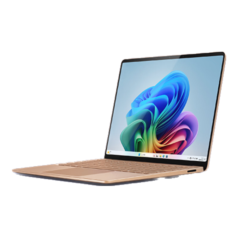 Microsoft Surface Laptop 7th Generation, 13.8-Inch Thin And Light Notebook, Subsidies Snapdragon X Elite, 16GB RAM, 512GB Storage, Sand Gold Color, Touchscree