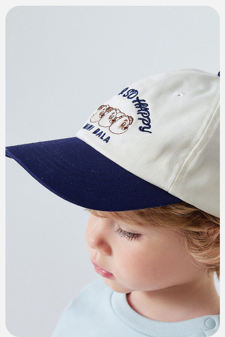 Minibala Teddy Bear IP Collaboration Children's Adjustable Baseball Cap for Boys and Girls 2026 New Arrival 12