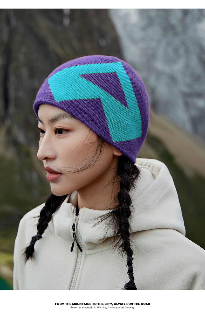 Pioneer Camp Wool Hat Knitted Warm Knit Cap Cold Hat for Men Winter Hiking Snow Mountain Balaclava Ear Protection Cold-Proof Hat 17