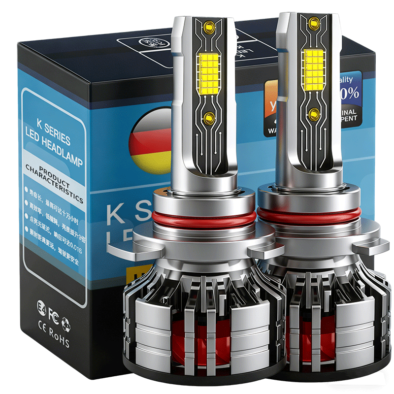 KEPUSHI Suitable for 9005 LED Car Headlights, Integrated High And Low Beam Laser LED Bulb, Ultra-Bright High And Low Beam Bulb