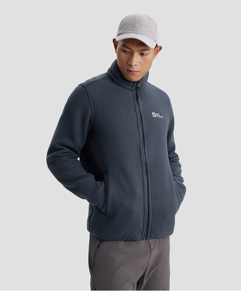JackWolfskin CRUSH'IN Fleece Liner 3-in-1 Jacket 5012776 Navy Blue 2XL 72