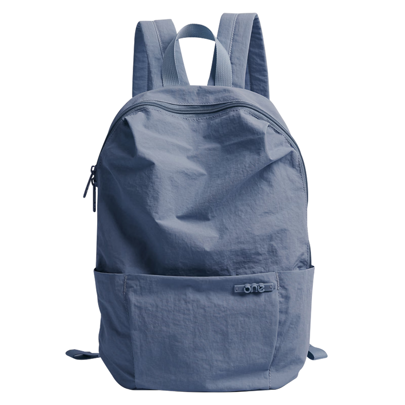 COW Women's Backpack Large Capacity Student School Bag Lightweight Casual Travel Bag Deep Sea Blue