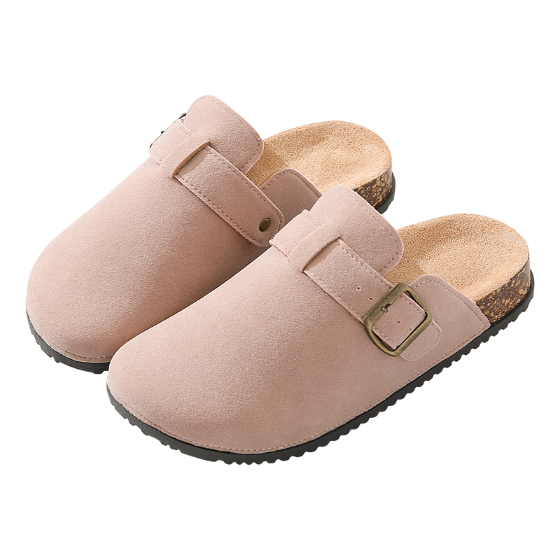 YUZHAOLIN Spring Summer Autumn Women's Birkenstock Style Faux Leather Slip-On Mules YF002