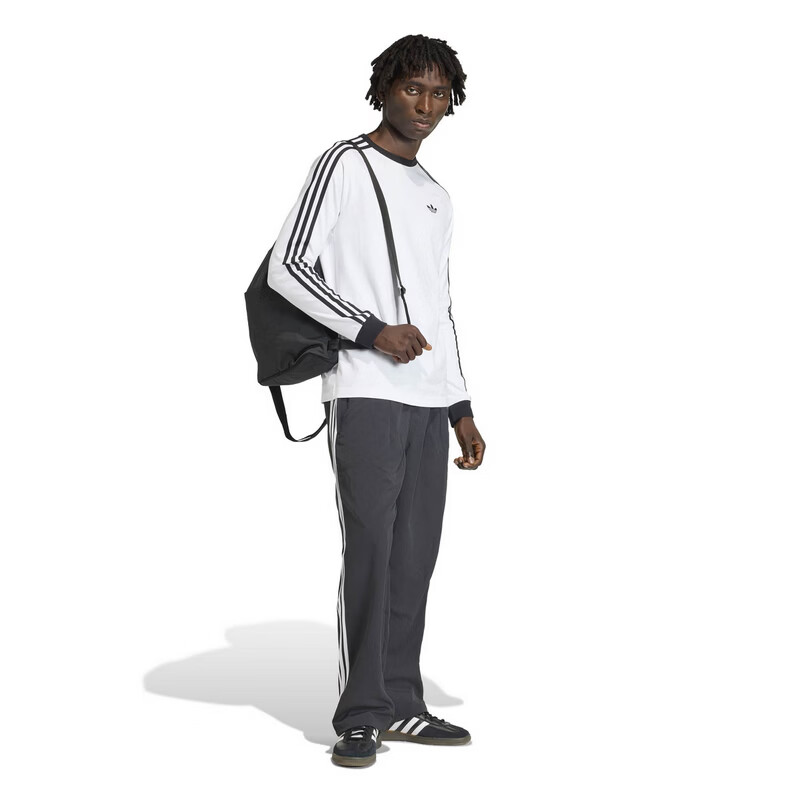 Adidas Originals Men's 3S LS Tee Long Sleeve T-Shirt KE3545 White S 3