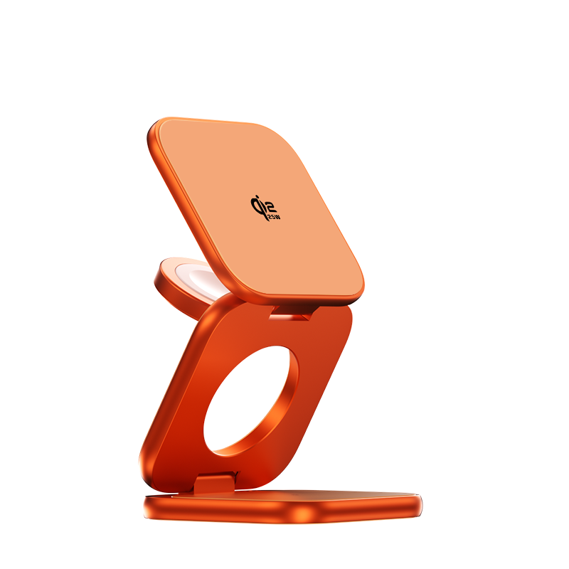 Jingshan Multifunctional Foldable 3-in-1 Magnetic Wireless Charger Stand 25W Qi 2.2 for iPhone 12-17 Apple Huawei Xiaomi Samsung Magsafe
