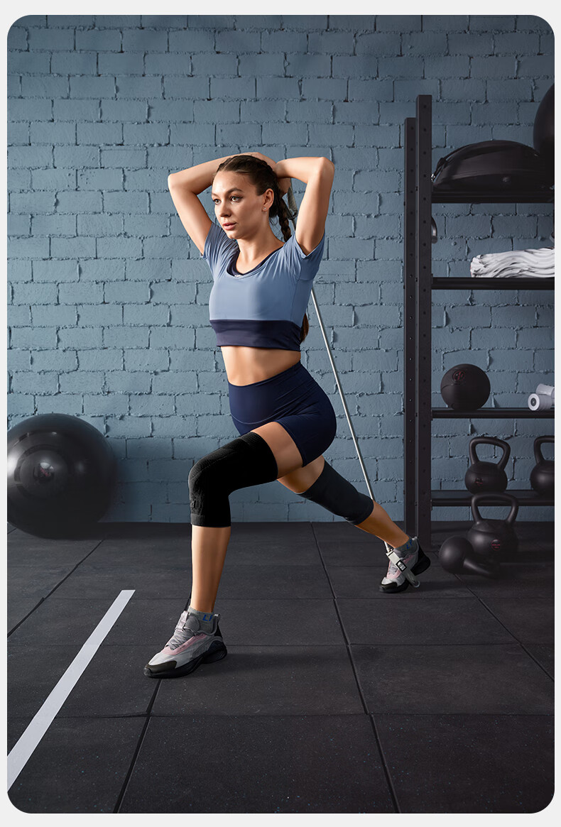 LP Professional Sports Knee Brace Breathable Air Conditioning Knee Support Joint Protection Running Badminton Patella Meniscus Support Gear 12