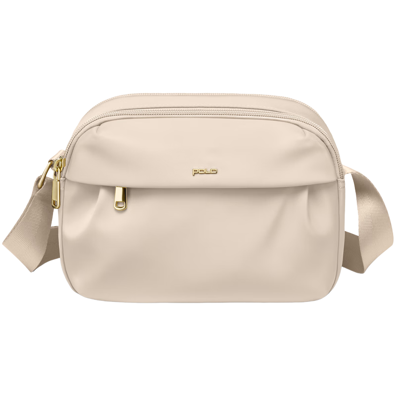 POLO Women's Lightweight Single Shoulder Crossbody Bag Large Capacity 8.3-inch iPad Bag Casual Phone Sports Sling Bag