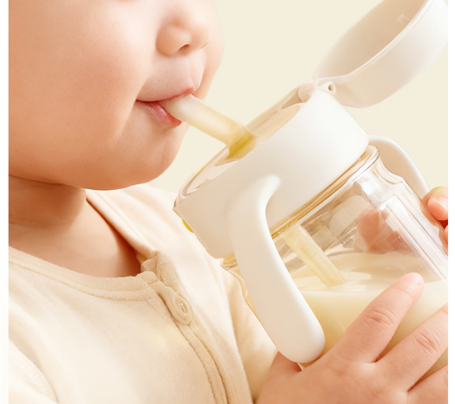 NEVS Children's PPSU Water Bottle 1-3 Years Toddler Straw Cup Baby Training Drinking Bottle 11