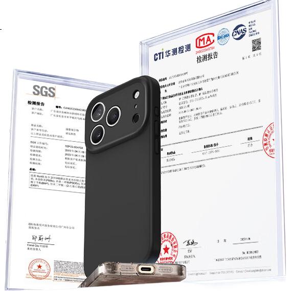 Чехол для iPhone 17 Pro Max DIVI CloudSense, черный, силиконовый, противоударный, с защитой от отпечатков пальцев, тонкий, с полным покрытием