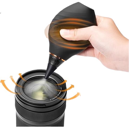 K&F CONCEPT Camera Air Blower Rubber Dust Cleaner Lens Cleaning Bulb with Long and Short Nozzle Replacement Set for Keyboard and Figurine Dust Removal