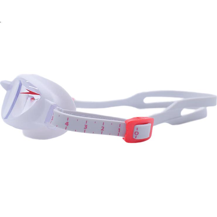 Очки для плавания Speedo с диоптриями, противотуманные, УФ-защита, унисекс, белые, -2.5