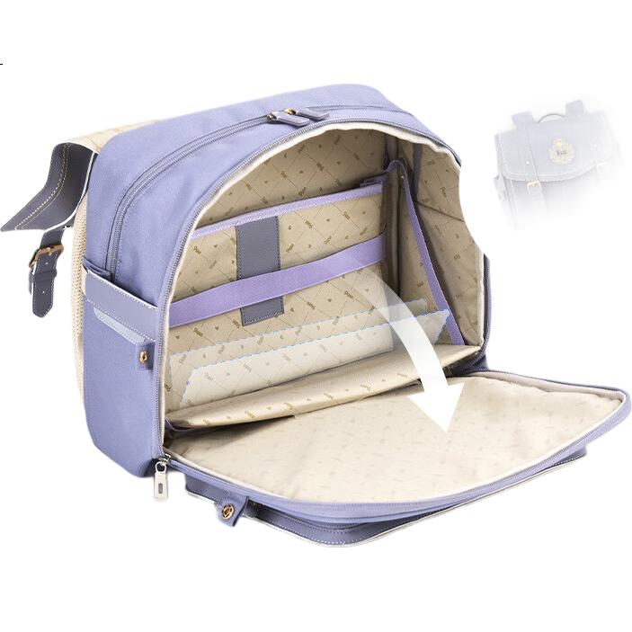9UM School Backpack for Elementary Students Grades 1-3-6 Boys Girls Lightweight Air Cushion Children's Cambridge Bag Black Gold 18L