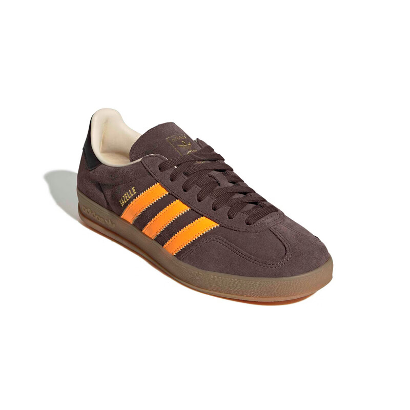 Adidas Originals Unisex GAZELLE INDOOR Casual Shoes IH9659 Dark Brown Size 42 3