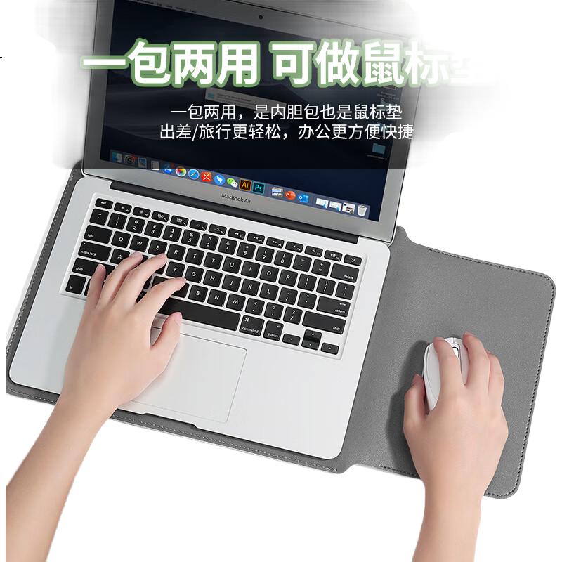 Biyoumei Laptop Sleeve Compatible with Apple Mac Lenovo Pro 14 Inch Women's Huawei Computer Magnetic-Free Protective Case