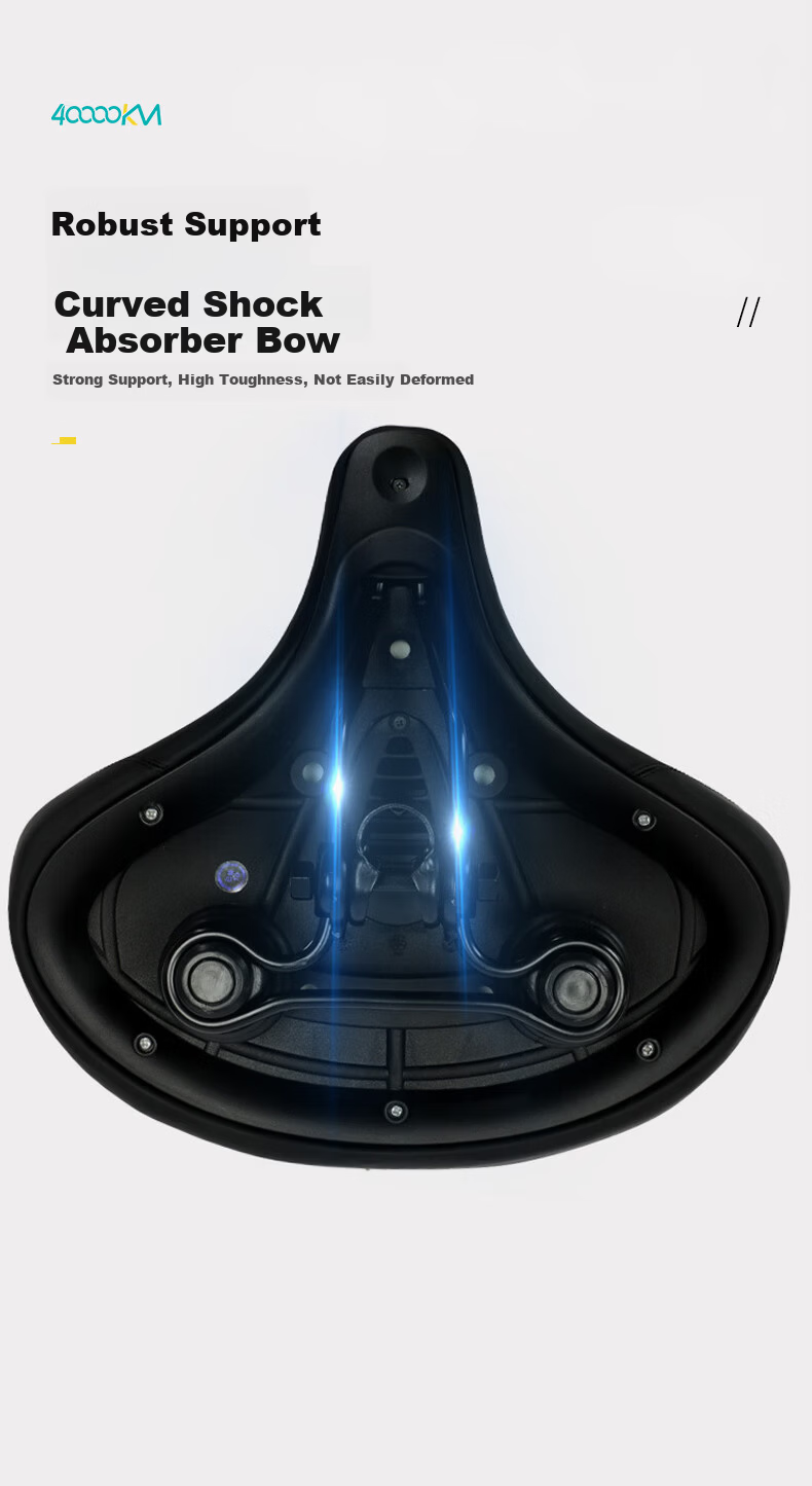 40,000 Kilometers Bicycle Saddle Hollow Large Cushion Comfortable Soft Thickened Bike Seat Pad 4