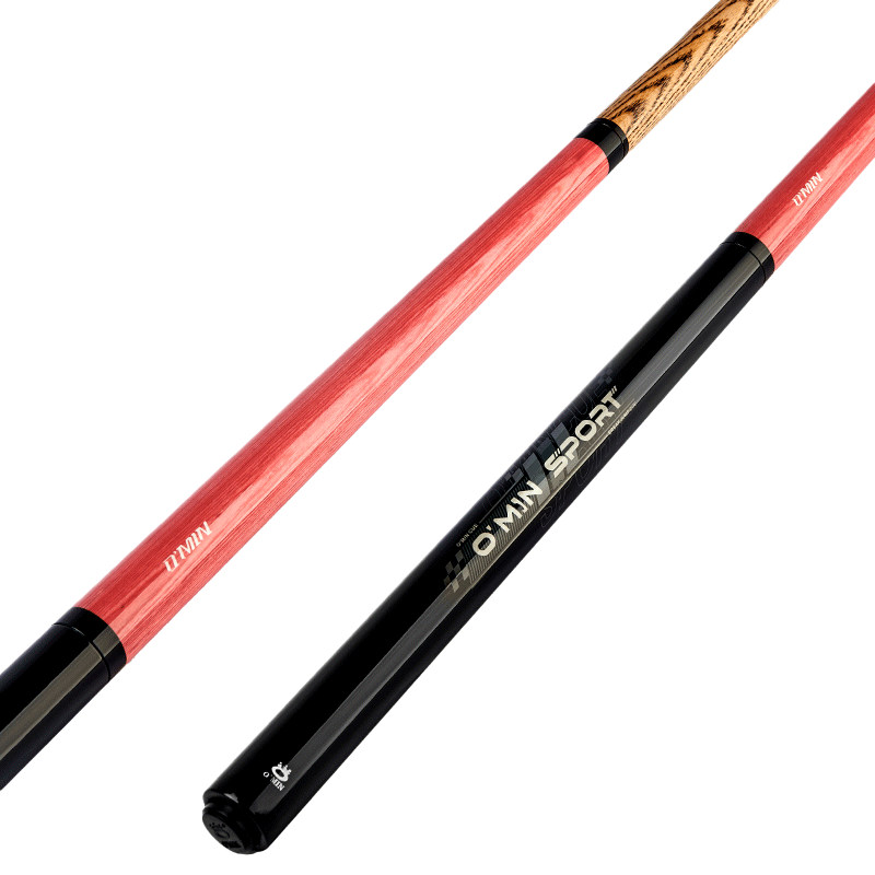 Aomei Little Cannon 2.0 Break Cue Jump Cue Smash Cue Billiard Cue Black 8-Ball Short Break Jump Integrated Pink