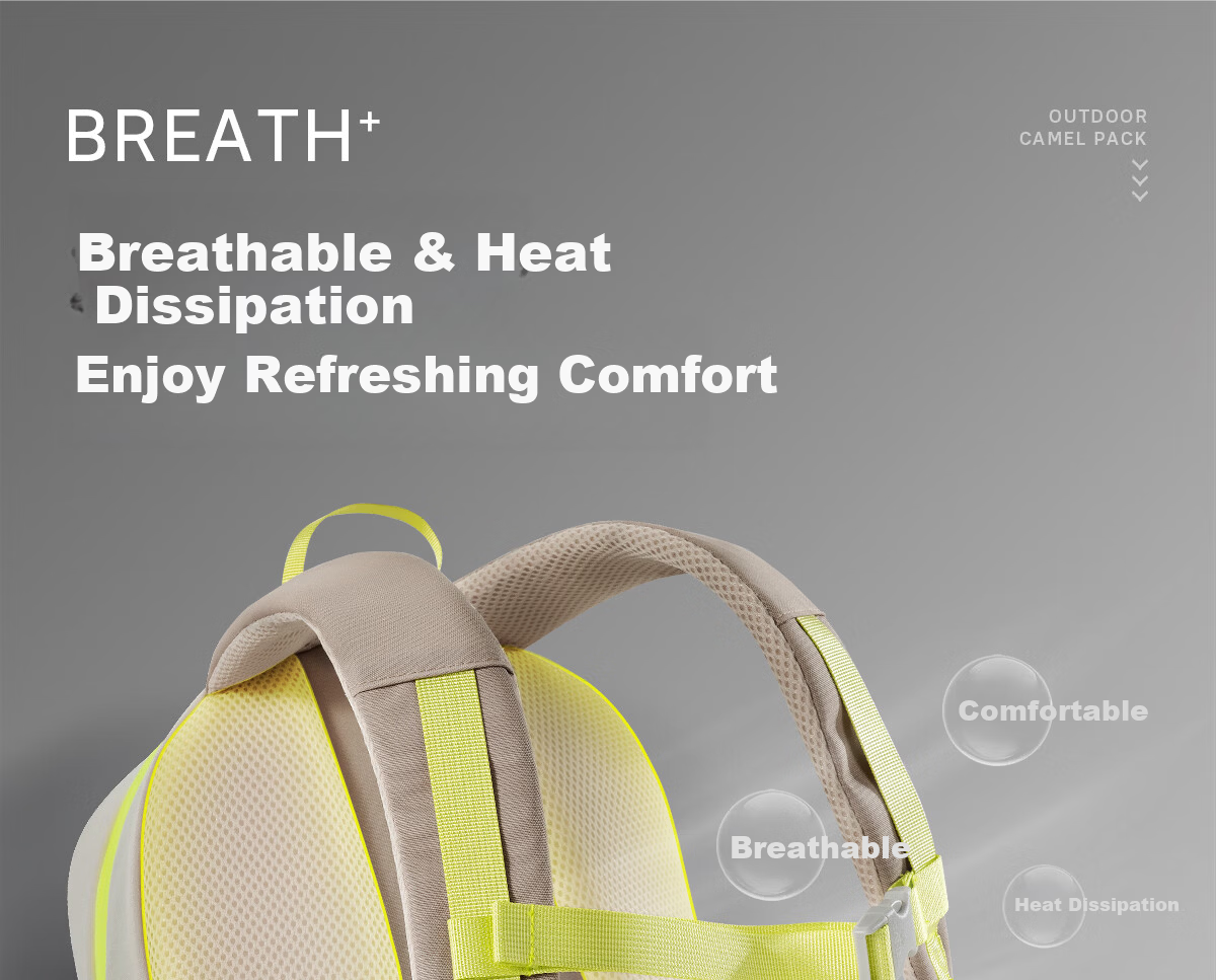 CAMEL Small Ice Cream Bag Lightweight Backpack Outdoor Sports Travel Shoulder Bag Lightweight Hiking Backpack 1070 10
