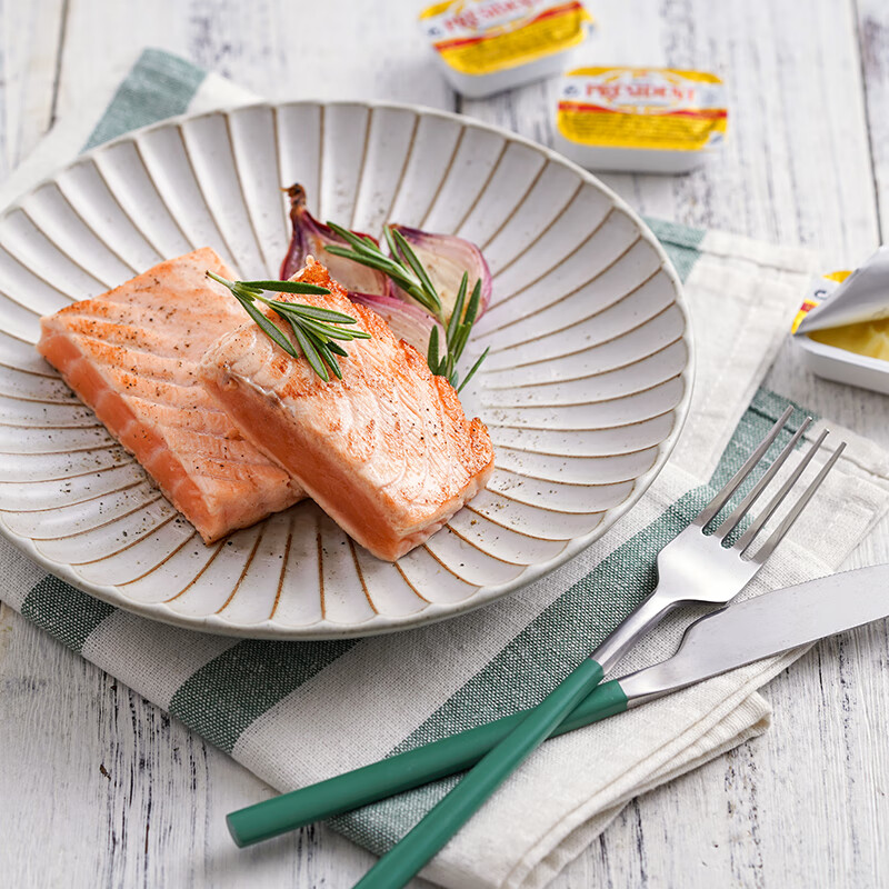 总统（President）法国进口淡味份装黄油10g*36粒一盒面包烘焙