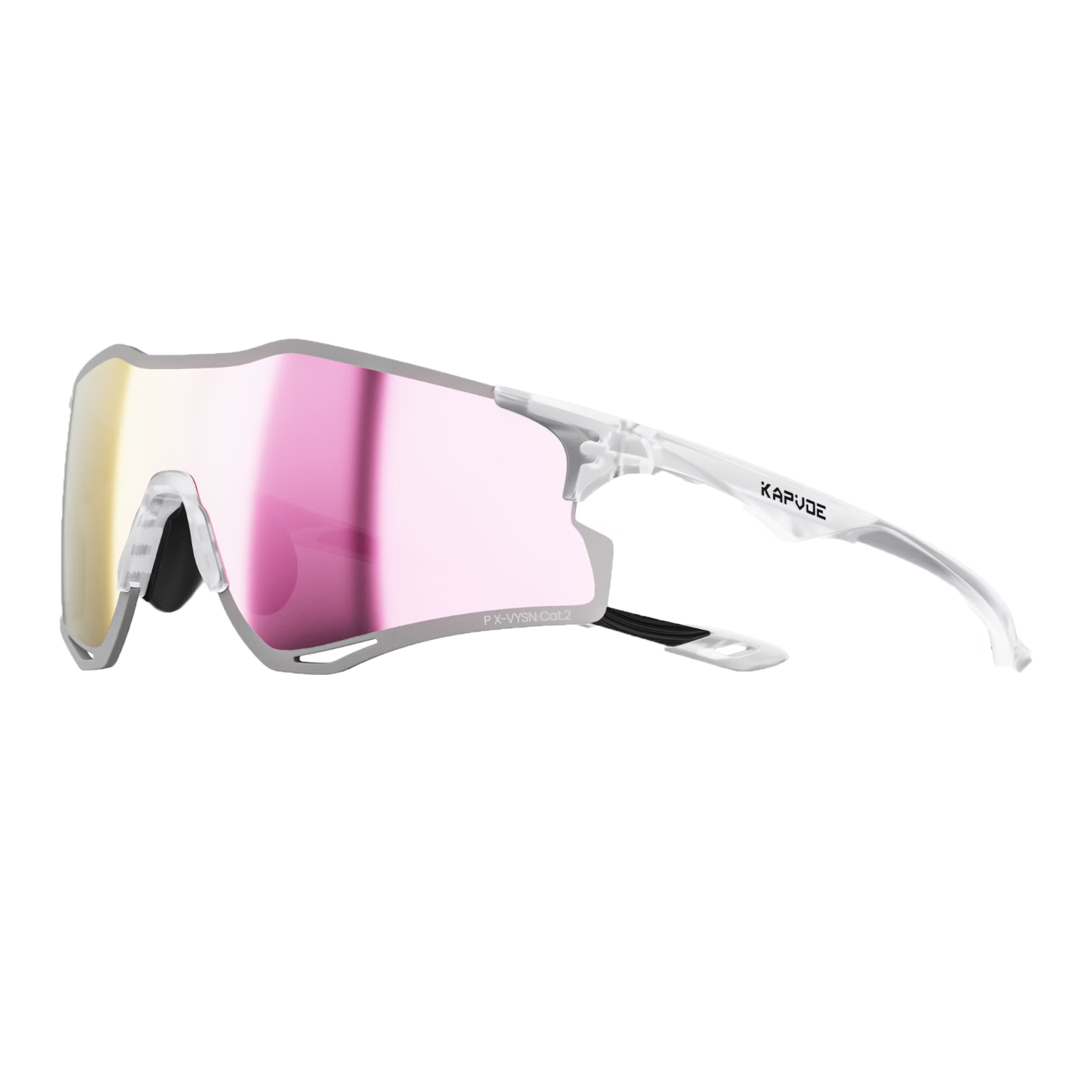 KAPVOE HD Polarized Hiking Mountaineering Glasses Anti-Glare Windproof Sandproof Snow Mountain Sunglasses