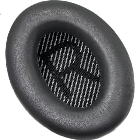 PENGGU Сменные амбушюры для наушников Bose QC35 II и QC45, оригинальные кожаные чехлы, мягкая пена с шумоподавлением, универсальные аксессуары, серый
