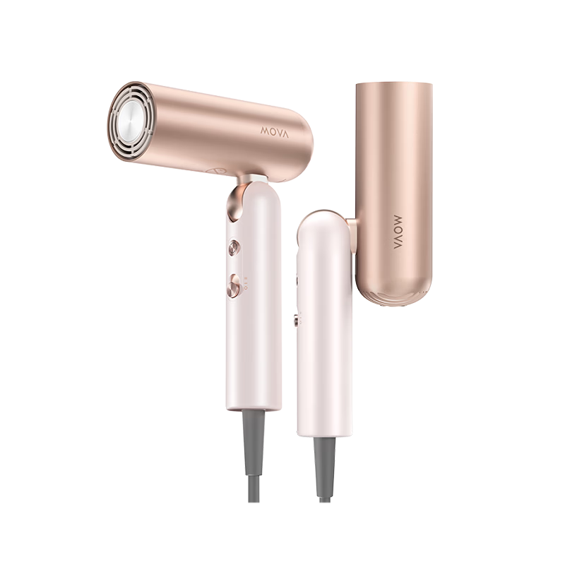 Dreame P10 Pro Portable Foldable Mini High-Speed Pocket Stylist Hair Dryer Oat White Rose High-Speed Styling Hair Dryer