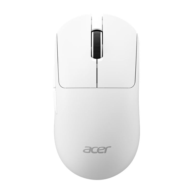 Acer OMR321 Wireless Mouse Silent Click 2.4G Lightweight Portable Ergonomic Mouse for Laptop Desktop All-in-One PC White
