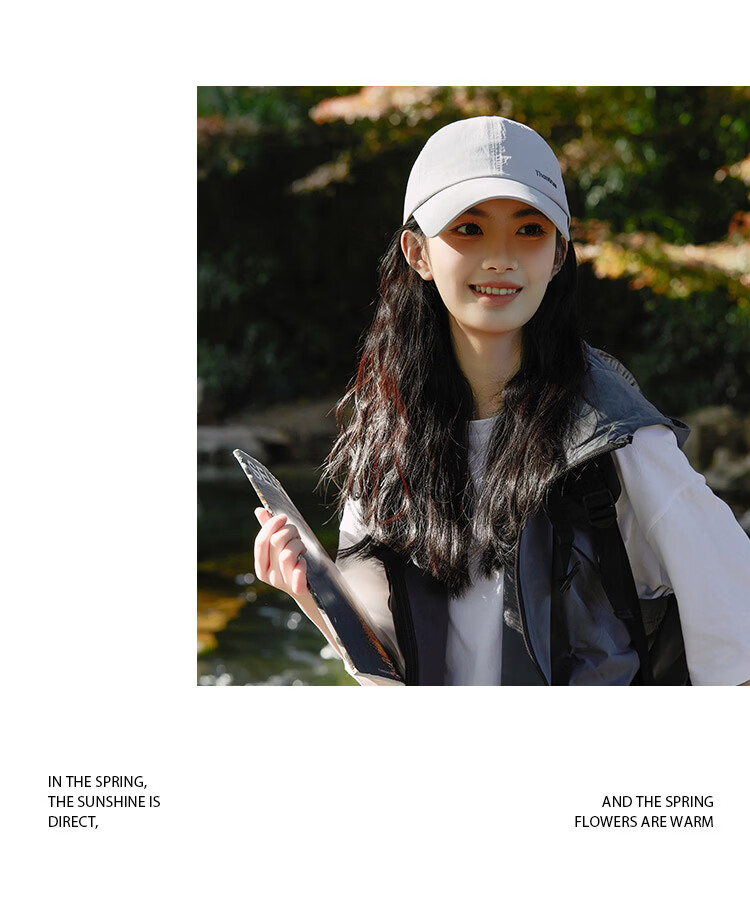THANTRUE Women's Spring Summer Sun Protection Baseball Cap with Wide Brim, Stylish and Face-Slimming Sports Hat Y867 16