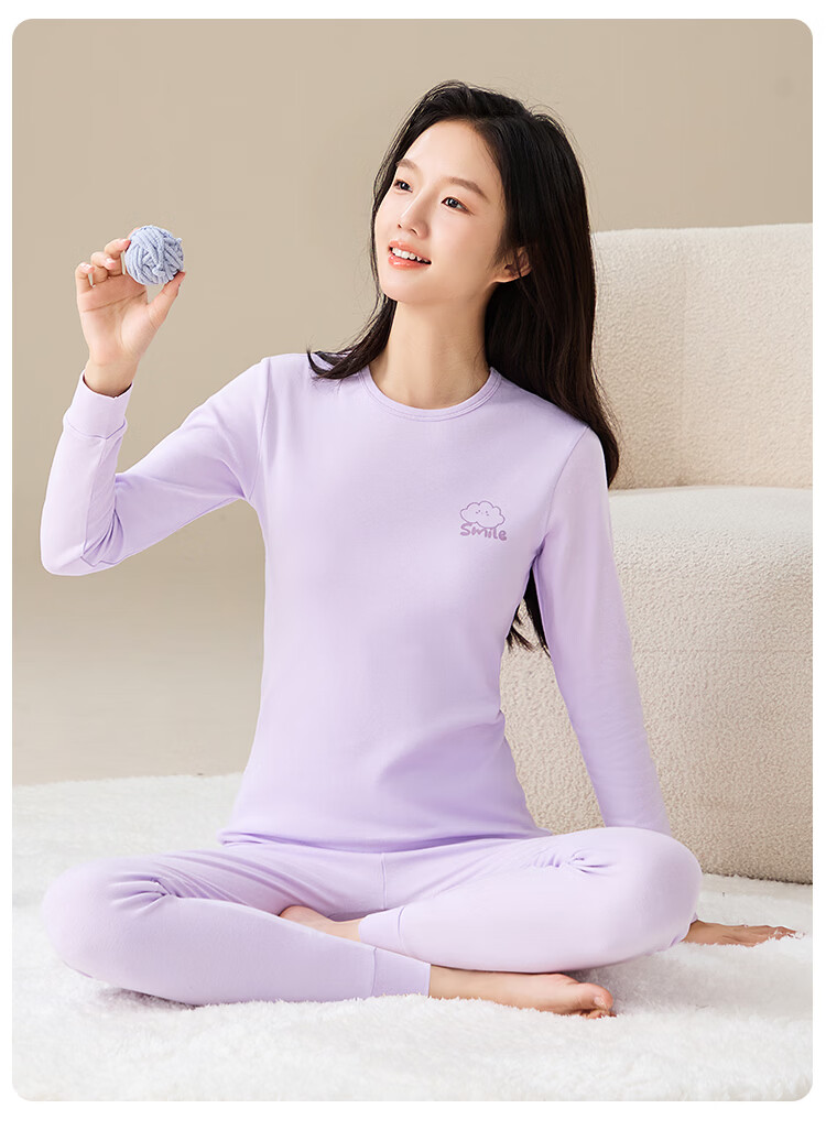 Urban Beauty Children's Thermal Underwear Girls Cotton Autumn Long Johns Teen High School Girls Pajama Cotton Wool Set 9