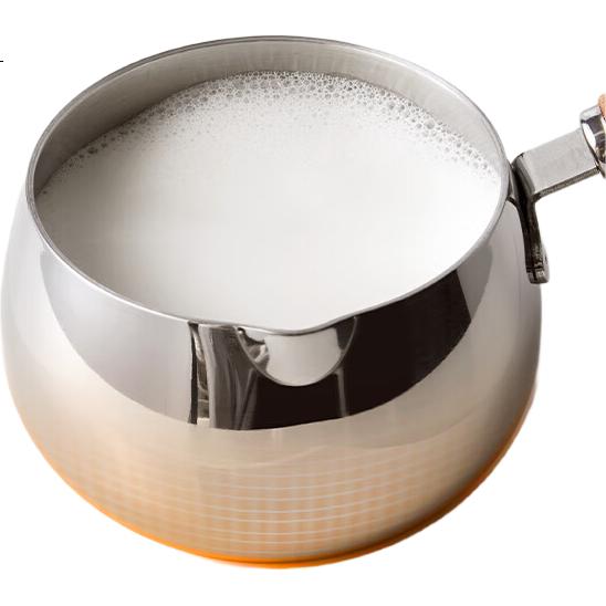Детская кастрюля-молоковарка PLODON из нержавеющей стали 316L, 12 см, 1 л