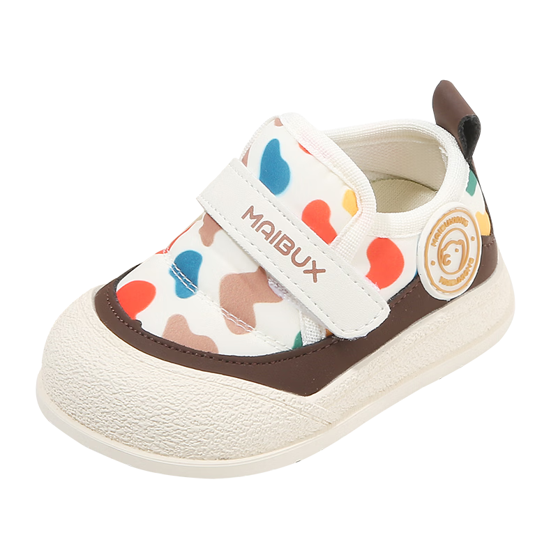 ThomBaker Baby Toddler Walking Shoes Spring Fashion Non-slip Soft Sole Colorful Size 16