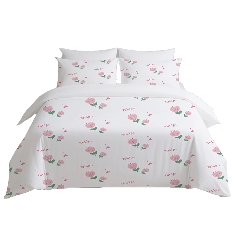Wuyinliangpin Disposable Bedding Set, Four-Piece Or Three-Piece, Travel Bedding Set Including Sheet, Duvet Cover, Pillowcases, Thickened for Hotel And Train Sleeper Berths