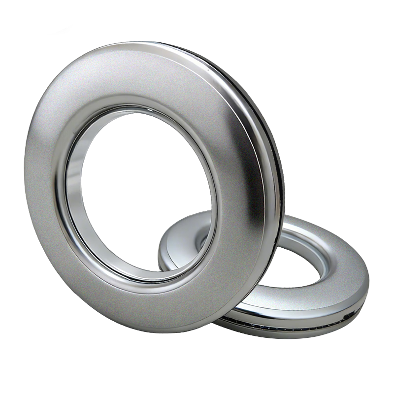 MINGJU Curtain Grommets Curtain Accessories Buckle Rings Round Roman Rings Curtain Hardware Buckles Frosted Silver 30-Pack