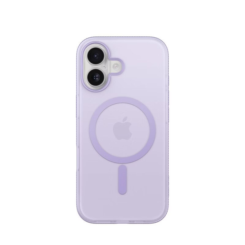 Защитный чехол Belkin для Apple iPhone 17, полный охват, магнитный, фиолетовый, полупрозрачный