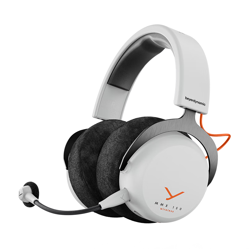 Beyerdynamic MMX150 Wireless Tri-Mode Over-Ear Gaming Headset Arctic White Delta FPS Game Sound Localization Bluetooth 5.3 Gift Recommended