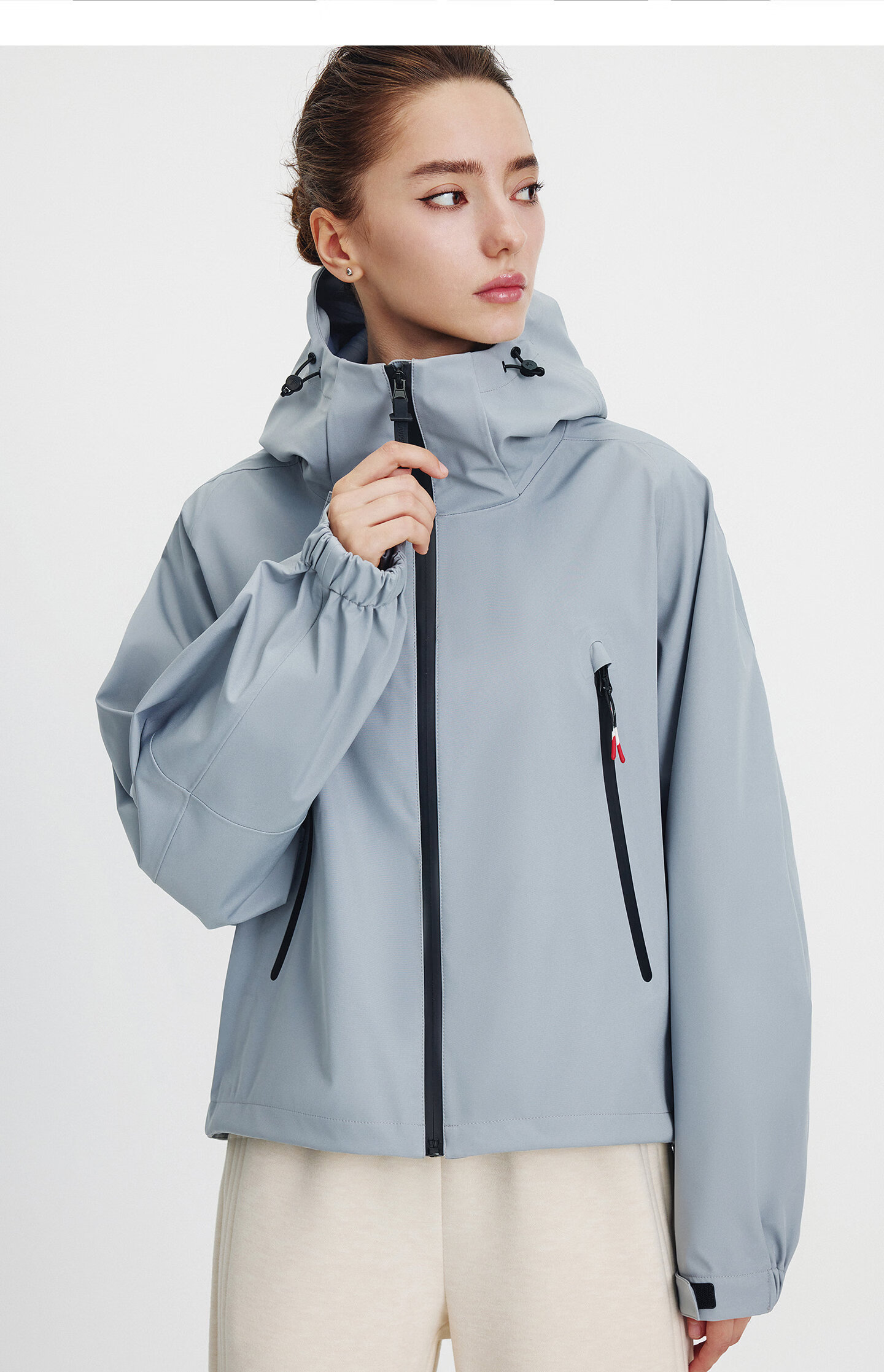Navikail Italian Small Sailboat Women's 2025 Autumn Winter New Hooded Loose Windproof Outdoor Jacket 2331005504 17