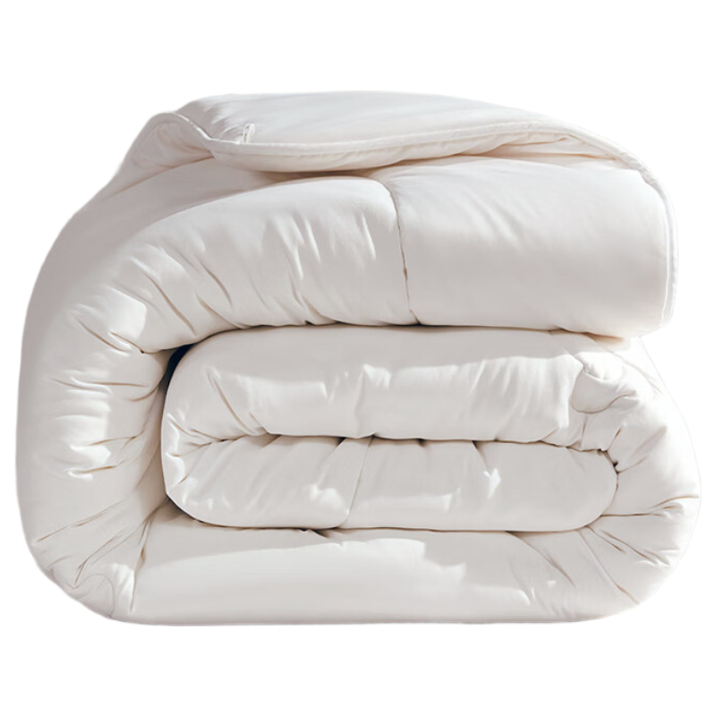 LOVO Luolai 60% Soybean Fiber Antibacterial 2-in-1 Mother-Child Winter Quilt 9.4 Jin 220*240cm White