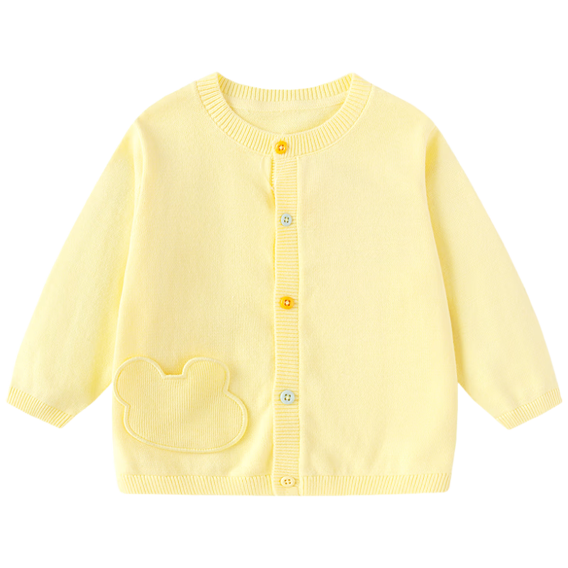Balabala Kids Sweater Children's Knitwear Boys Girls 2026 New Spring Autumn Soft Skin-friendly Cardigan Pullover
