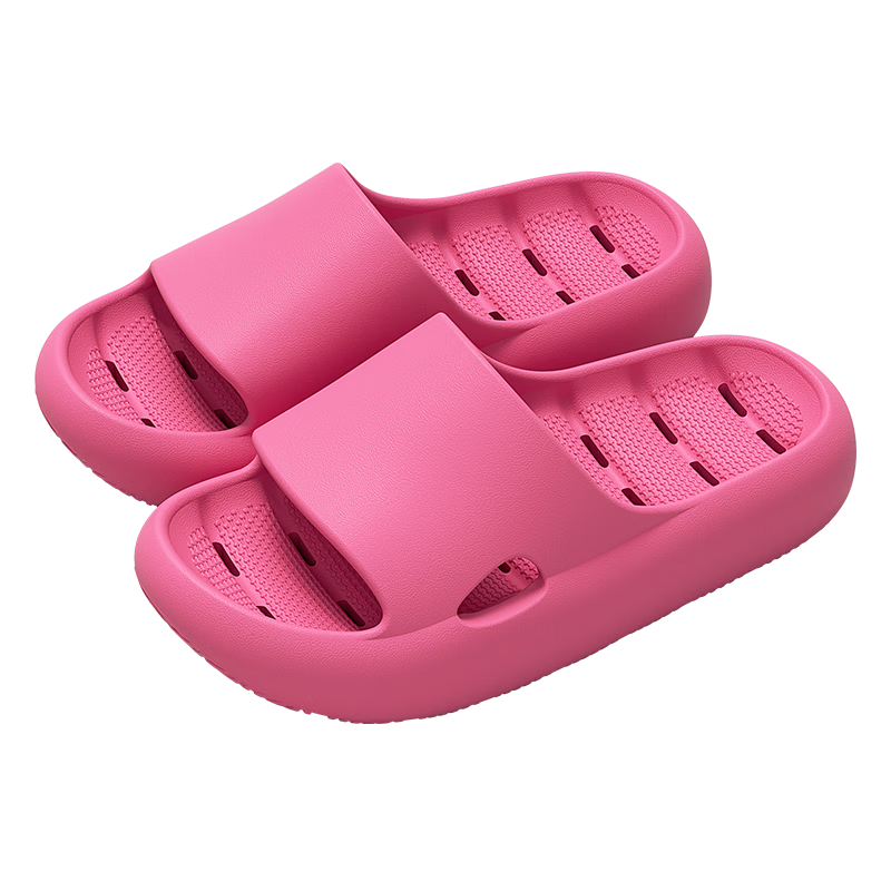 Grace Men's Winter Bathroom Slippers Non-Slip Quick-Dry EVA Breathable Home Shower Sandals