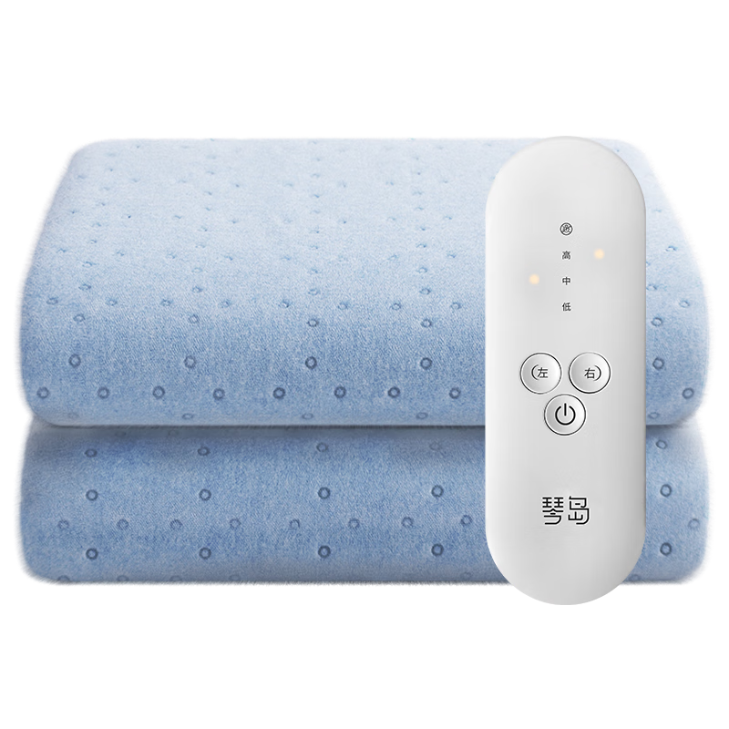 Qindao [High Temperature Power-Off, Safe And Non-Fire] Double-Person Dual-Control Safety Dehumidifying Electric Heating Blanket Mattress Pad 1.8*1.5m