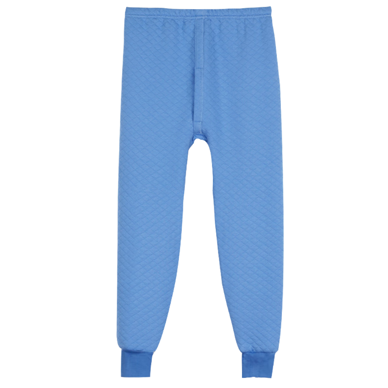 Hodohome Children's Thermal Pants, Boys' Three-Layer Padded Thickened Autumn Pants, for Older Children, Air Layer Cotton Single Pants, 273 130