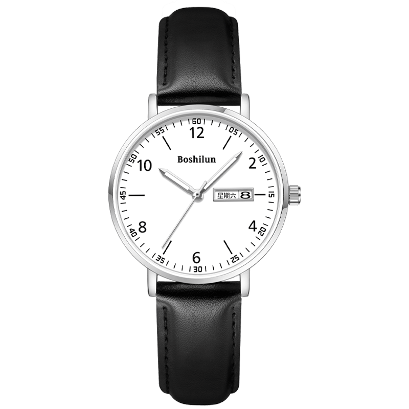 Bausch & Lomb Silent Quartz Exam Watch for Girls High School Students Fashionable Gift