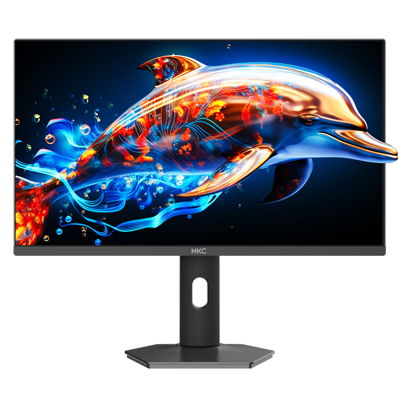 HKC 26.5-inch Samsung OLED Quantum Dot 2K 500Hz Ultra High Refresh HDR500 Native 10bit Hardware Low Blue Light 0.03ms Rotatable Adjustable Monitor GS27QHS