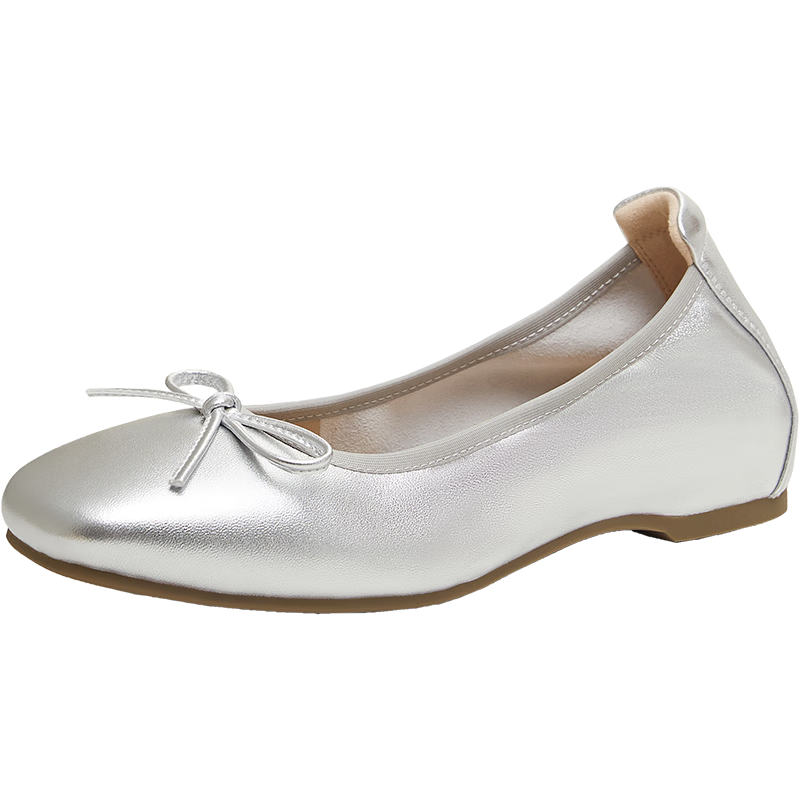 TEENMIX Hou Minghao Recommended Rainbow Soft Candy Soft-Soled Low-Cut Flats, Ballet Mary Jane Shoes for Women, New Style Flat Shoes